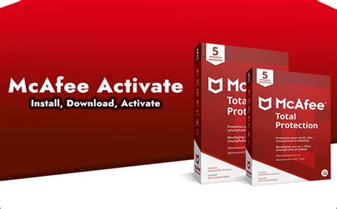 activate mcafee total protection retail card